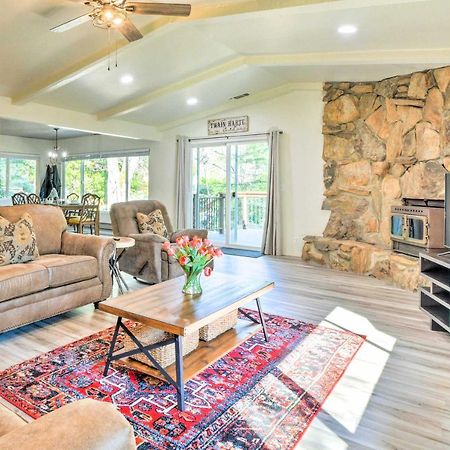 Twain Harte Sherwood Forest Cabin With Deck And Fire Pit! מראה חיצוני תמונה
