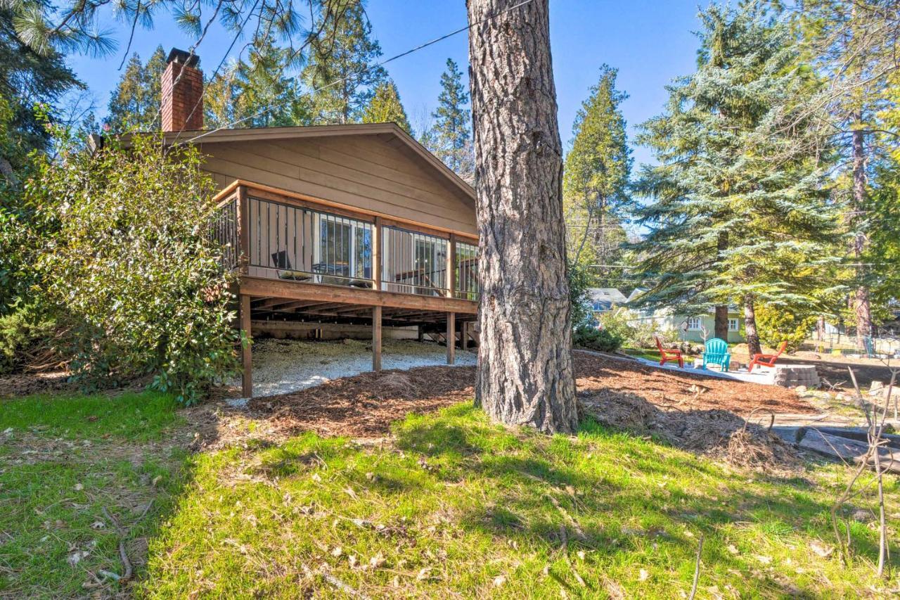 Twain Harte Sherwood Forest Cabin With Deck And Fire Pit! מראה חיצוני תמונה
