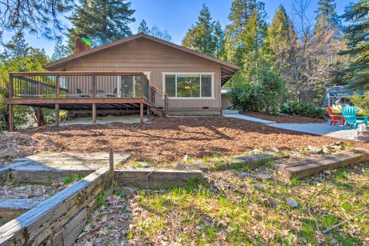 Twain Harte Sherwood Forest Cabin With Deck And Fire Pit! מראה חיצוני תמונה