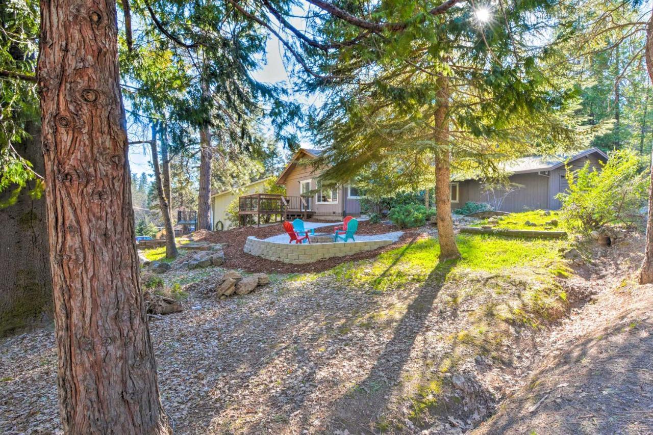 Twain Harte Sherwood Forest Cabin With Deck And Fire Pit! מראה חיצוני תמונה
